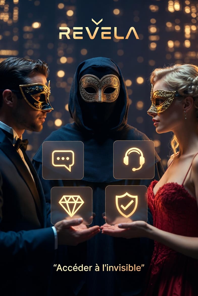 REVELA — Digital Vernissage : accès réservé, mystère et confiance