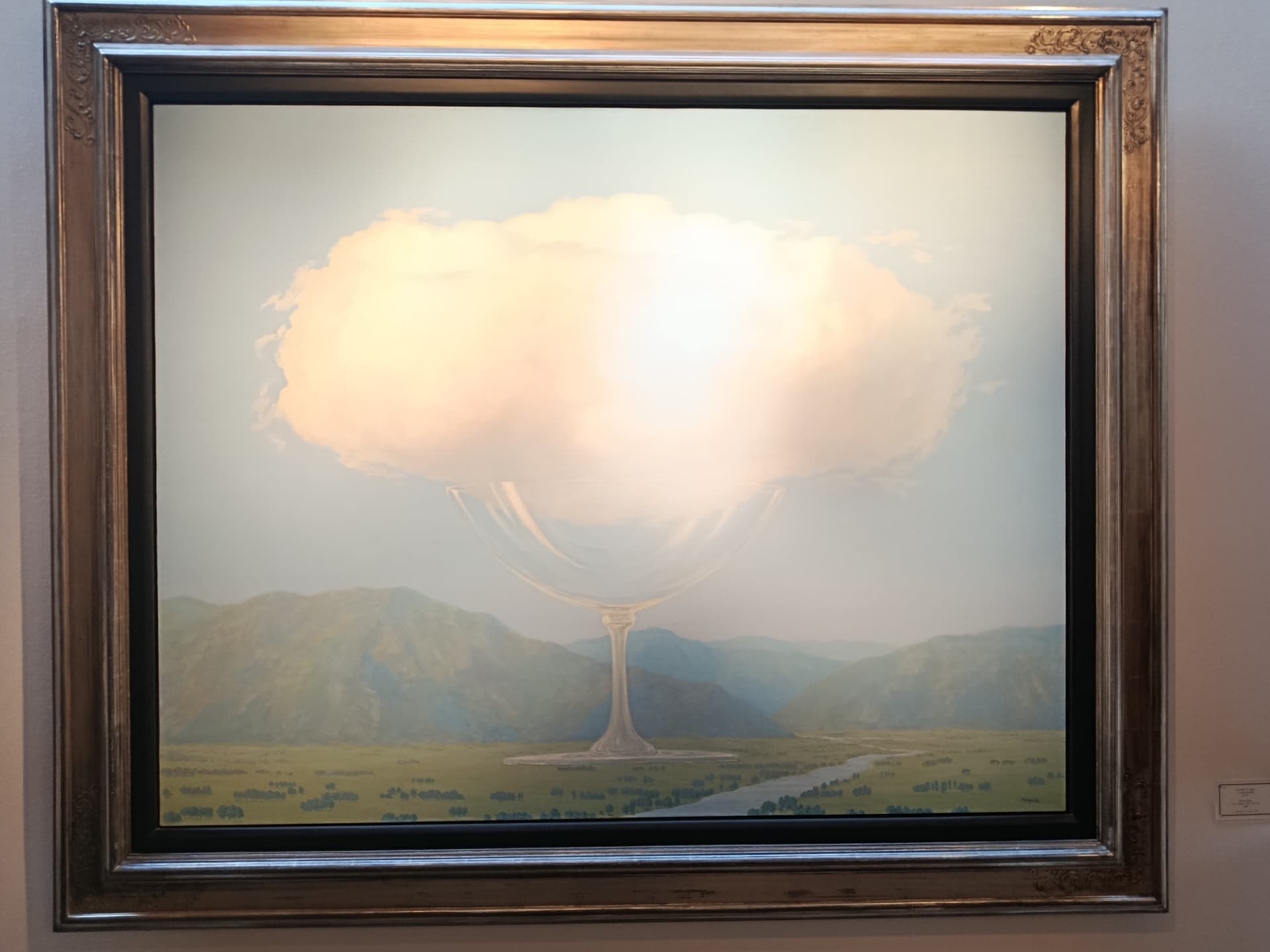 René Magritte, La corde sensible (1960), Surréalisme — FAB Paris 2025, Grand Palais